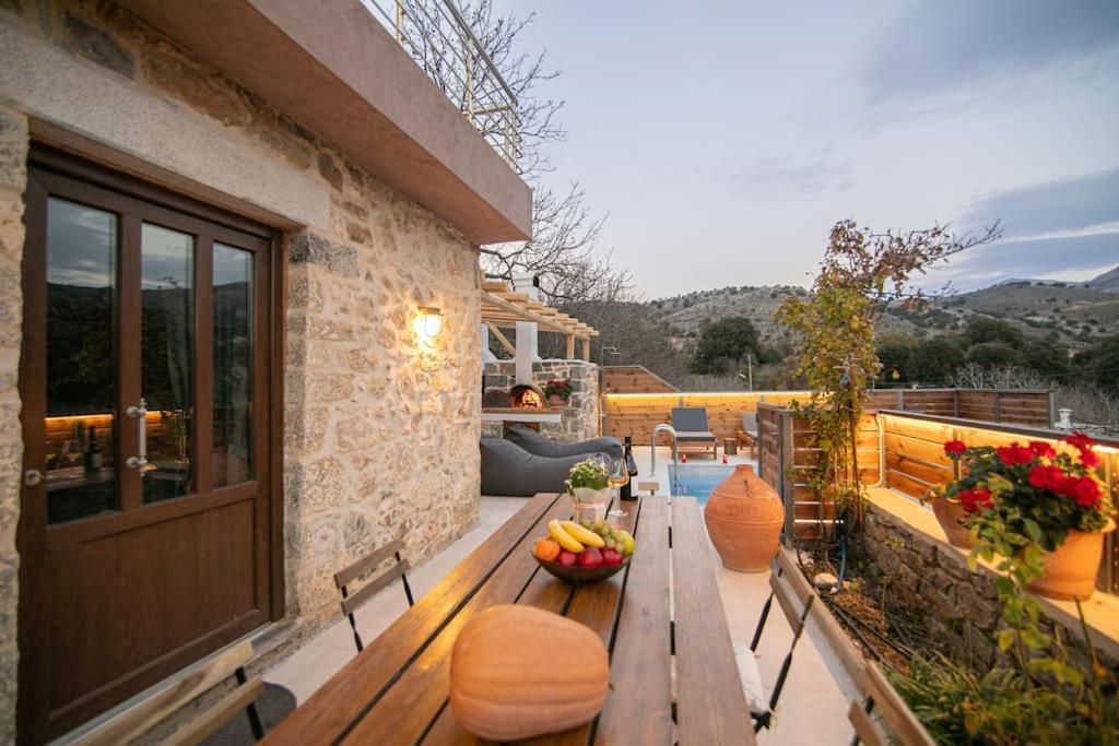 Lasithi Luxury Villa Mesa Lasithi Exterior foto