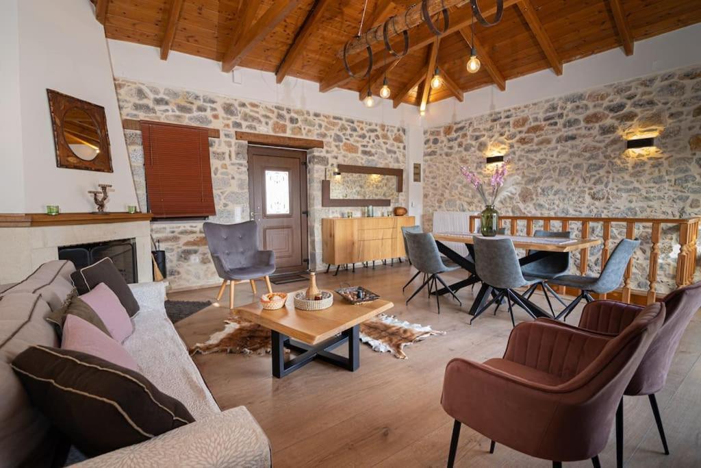 Lasithi Luxury Villa Mesa Lasithi Exterior foto