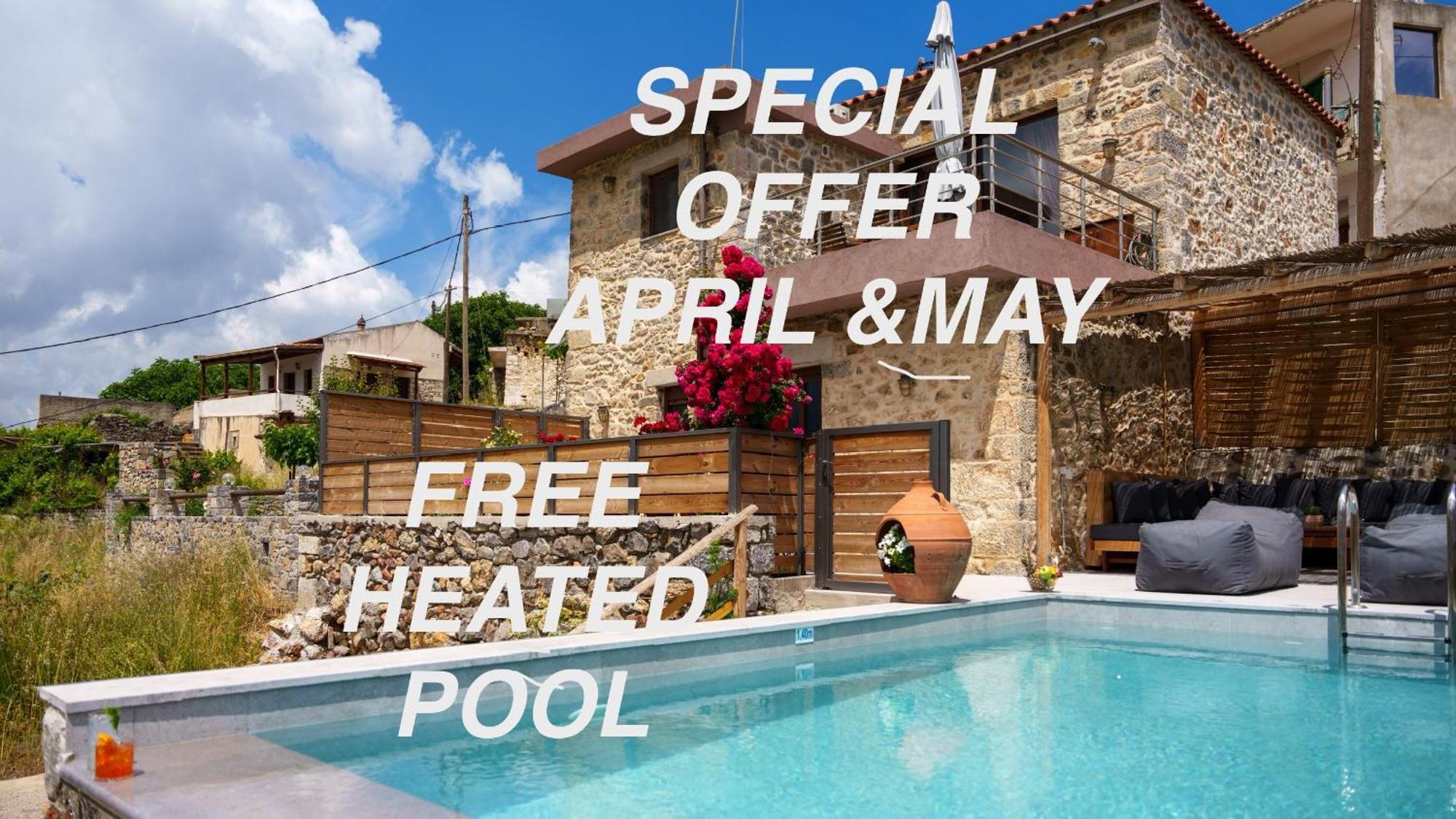 Lasithi Luxury Villa Mesa Lasithi Exterior foto